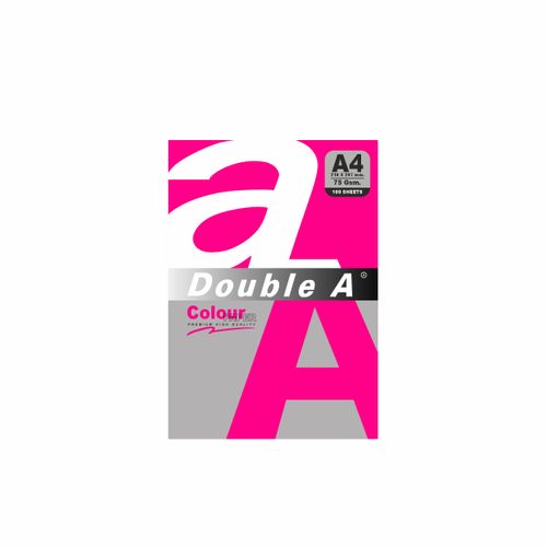 Бумага офисная Double A Neon Pink A4