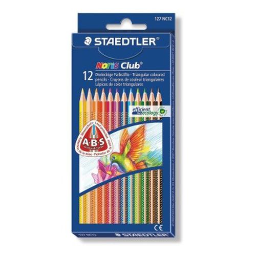 Набор цветных карандашей Staedtler Mars Gmbh, 12 шт, Разноцветный