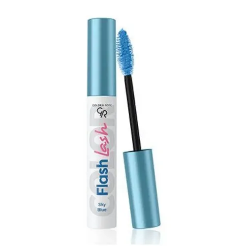 Тушь для ресниц Golden Rose Flash Lash Colored Mascara, №-03-Sky Blue