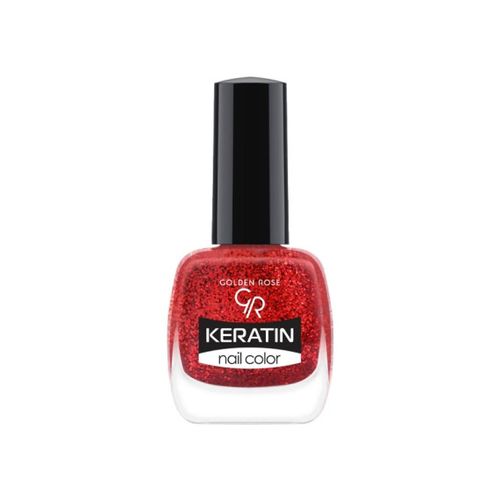 Лак для ногтей Golden Rose Keratin Nail Color Glittering Shades, №-415