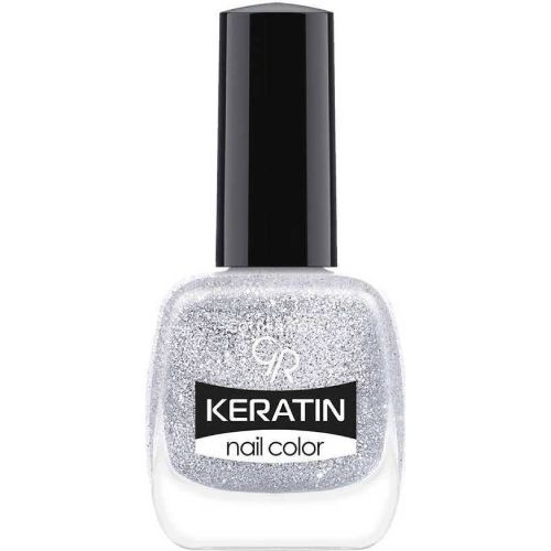 Лак для ногтей Golden Rose Keratin Nail Color Glittering Shades, №-401