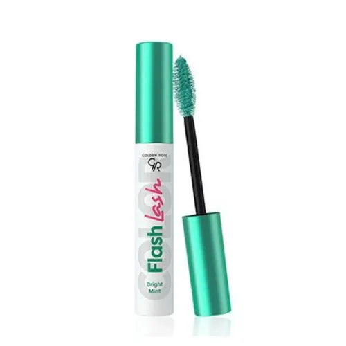 Тушь для ресниц Golden Rose Flash Lash Colored Mascara, №-01-Bright Mint