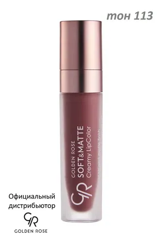 Кремовая помада Golden Rose Soft&Matte Creamy Lipcolor, №-115