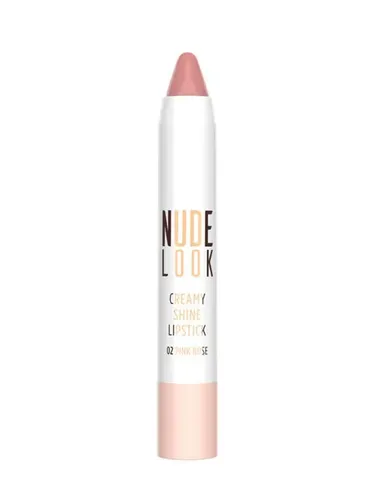 Губные помады Golden Rose Nude Look Creamy Shine Lipstick, №-02