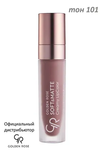 Кремовая помада Golden Rose Soft&Matte Creamy Lipcolor, №-101