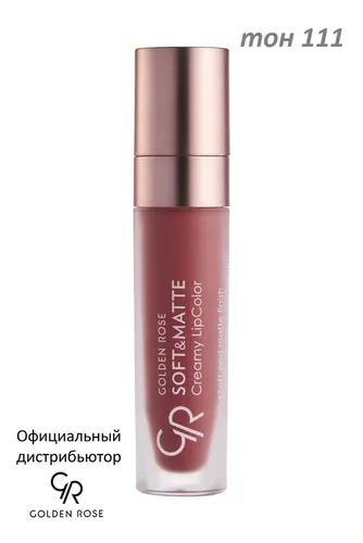 Кремовая помада Golden Rose Soft&Matte Creamy Lipcolor, №-111