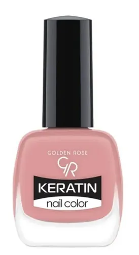 Лак для ногтей Golden Rose Keratin Nail Color, №-19