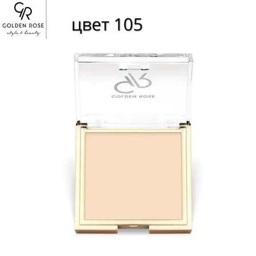 Пудра матирующая минеральная для лица Golden Rose Mattifying Mineral Powder, №-105