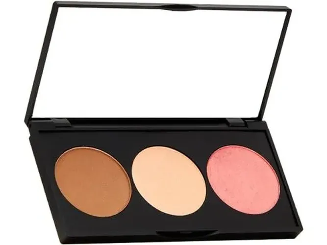 Пудра для макияжа лица Golden Rose Metals Sculpting Palette