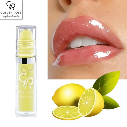 Блеск для губ Golden Rose Roll-On Lipgloss Fruit AromaЮ, №-03-Lemon, в Узбекистане