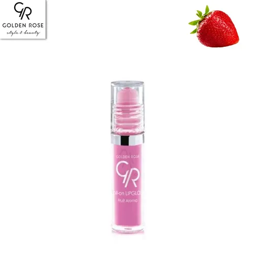 Блеск для губ Golden Rose Roll-On Lipgloss Fruit AromaЮ, №-01-Strawberry