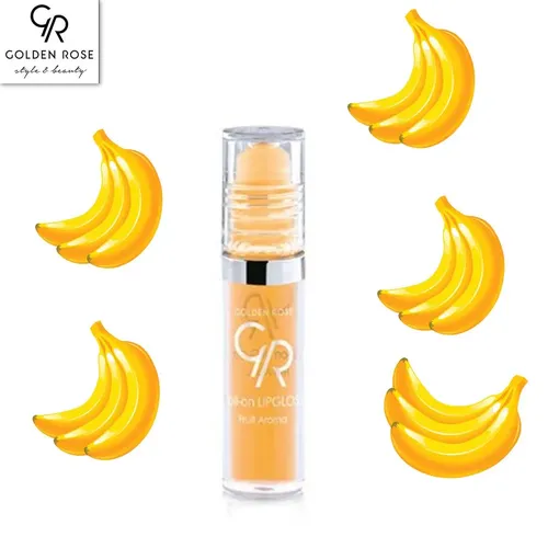 Блеск для губ Golden Rose Roll-On Lipgloss Fruit AromaЮ, №-04-Banana, купить недорого