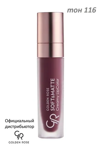 Кремовая помада Golden Rose Soft&Matte Creamy Lipcolor, №-116