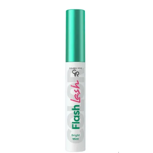 Тушь для ресниц Golden Rose Flash Lash Colored Mascara, №-01-Bright Mint, в Узбекистане