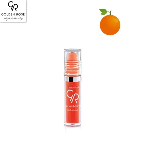 Блеск для губ Golden Rose Roll-On Lipgloss Fruit AromaЮ, №-05-Orange