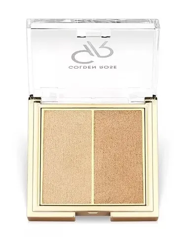 Хайлайтер для лица Golden Rose So Glow! Highlighter Duo, №-102-Sunshine