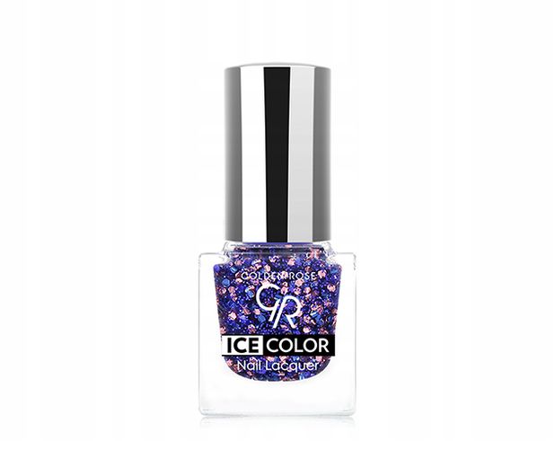 Лак для ногтей Golden Rose ICE Color Nail Lacquer Glitter, №-228