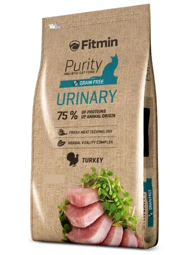 Cухой корм для кошек Fitmin cat Purity Urinary c индейкой, 10 кг