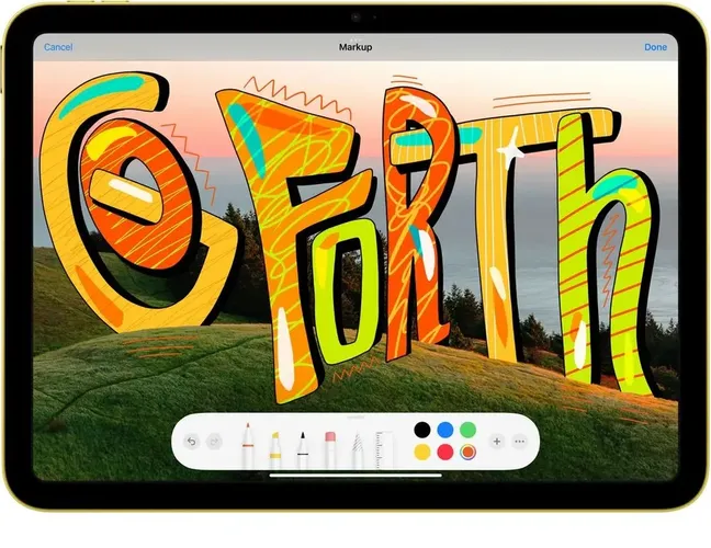 Планшет Apple iPad 10, Желтый, sotib olish