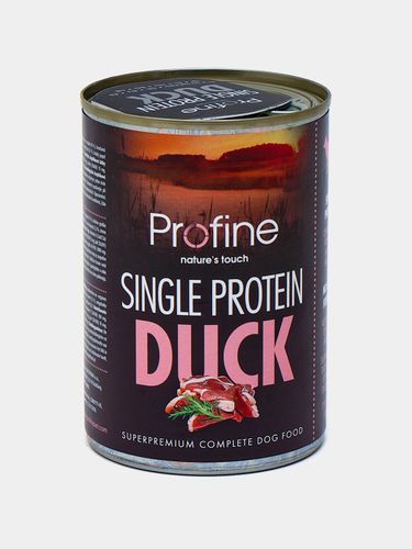 Влажный корм для собак Profine Single Protein Duck с уткой, 400 гр