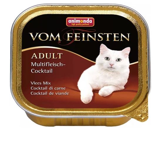 Влажный корм для кошек Animonda Vom Feinsten Cat Adult Multi Meet Cocktail, 100 гр