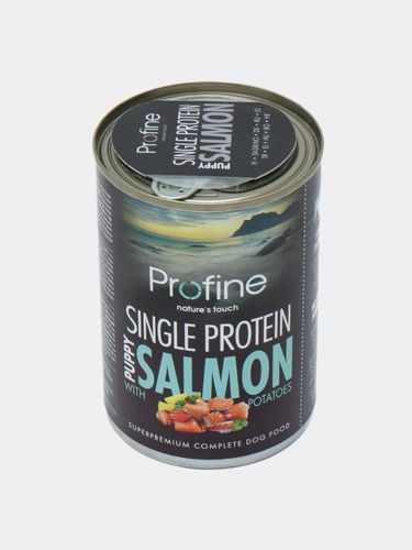 Влажный корм для щенков Profine Single Protein Puppy с лососем и картофелем, 400 гр