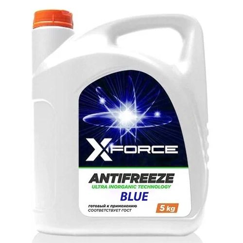 Антифриз X-Force BLUE, 5 л