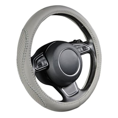 Чехол на руль New Hot Auto Car Steering Wheel Cover Wood Grain Fit, Серый