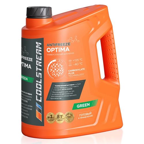 Антифриз Coolstream Optima Green, 5кг