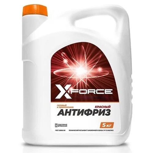 Антифриз X-Force RED, 5 л