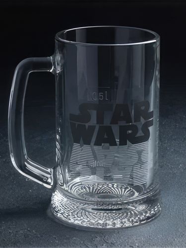 Pivo uchun bokal Luminarc Disney Star Wars, 500 ml, Shaffof