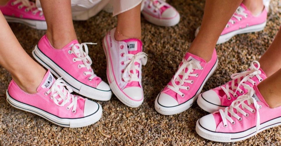 Кеды женские Converse, replica, Розовый, в Узбекистане