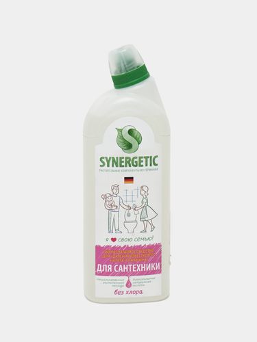 Средство для мытья сантехники Synergetic, 1 л