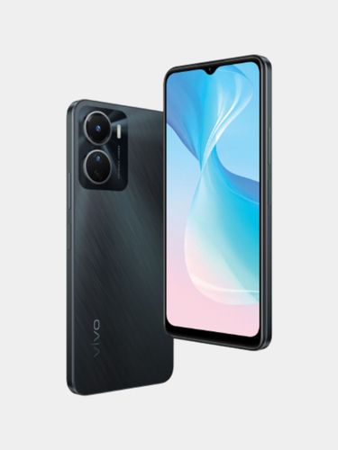 Смартфон Vivo Y16, Черный, 3/32 GB, в Узбекистане