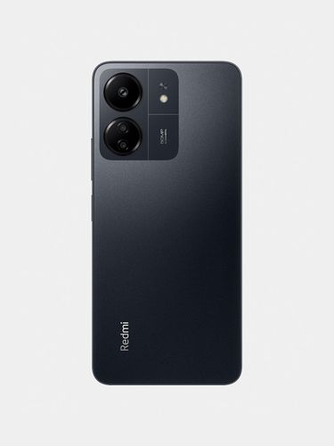 Смартфон Xiaomi Redmi 13C + Беспроводная колонка Soonbox S10 в подарок, Черный, 4/128 GB, в Узбекистане