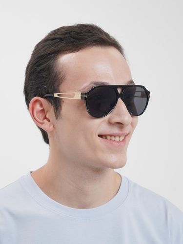 Мужские солнезащитные очки CocoGlasses FLY-TOMFORD, Черный