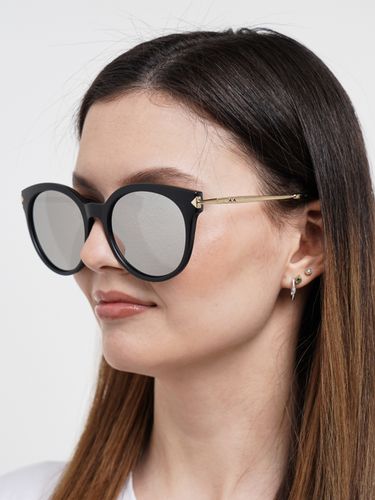 Солнцезащитные женские поляризационный очки CocoGlasses FLY-58038GL, Серебряный