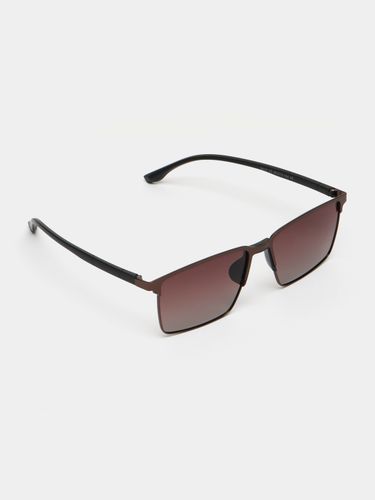 Мужские солнцезащитные поляризационные очки CocoGlasses FLY-9415MUJ, Коричневый