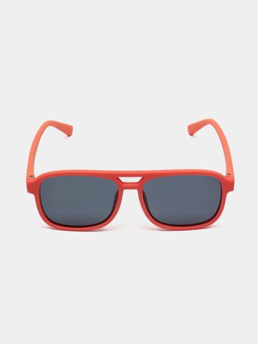 Детские гелиевые поляризационный солнцезащитные очки CocoGlasses FLY-11025GD, Конфетный