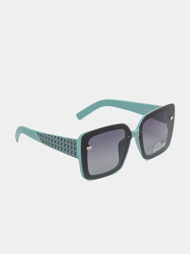 Солнцезащитные поляризационный очки женские CocoGlasses FLY-LK2140P, Бирюзовый