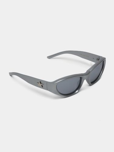 Мужские и женские универсальные солнцезащитные очки CocoGlasses FLY-3369MUJ, Серебряный