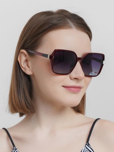 Солнцезащитные женские поляризационный очки CocoGlasses FLY-P2130JN, Бордовый