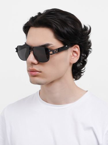 Мужские солнцезащитные поляризационные очки CocoGlasses FLY-9112VER, Черный