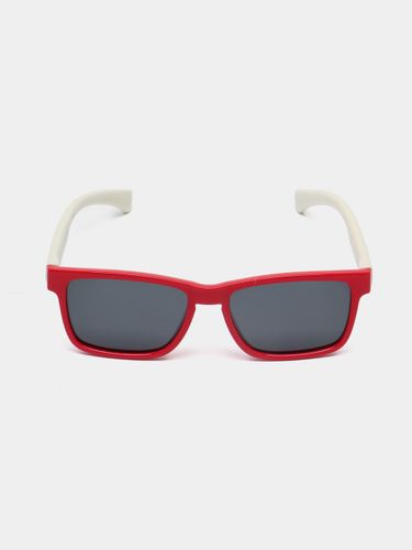 Детские гелиевые поляризационные солнцезащитные очки CocoGlasses FLY-8113DGL, Красный