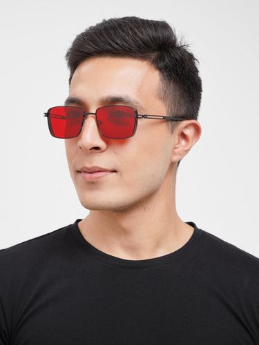 Солнцезащитные очки унисекс CocoGlasses FLY-9318CAI, Красный