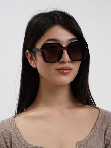 Солнцезащитные женские поляризационный очки CocoGlasses FLY-LK2139P, Коричневый