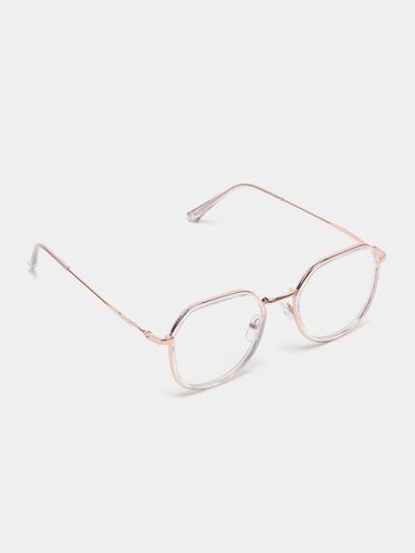 Ayollar uchun 100% himoyali kompyuter ko‘zoynagi CocoGlasses FLY-2049KMJ, Shaffof