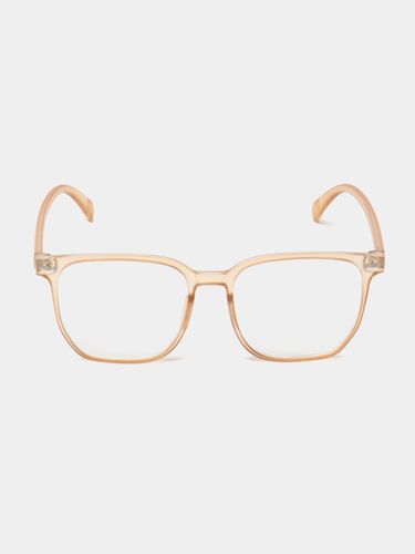 Женские и мужские компьютерные очки со 100% защитой CocoGlasses FLY-66003KJ, Бежевый меланж