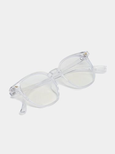 Компьютерные очки со 100% защитой мужские и женские CocoGlasses FLY-22025KM, Прозрачный