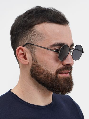 Очки круглые унисекс CocoGlasses FLY-1019DUM, Серый